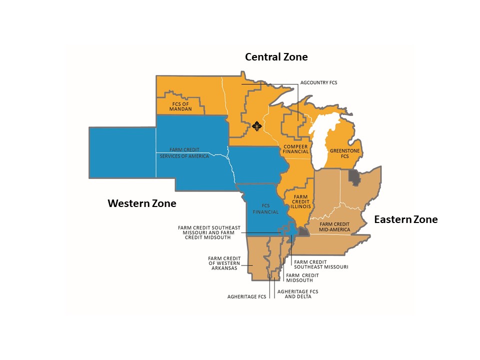 Labeled Zone Map 